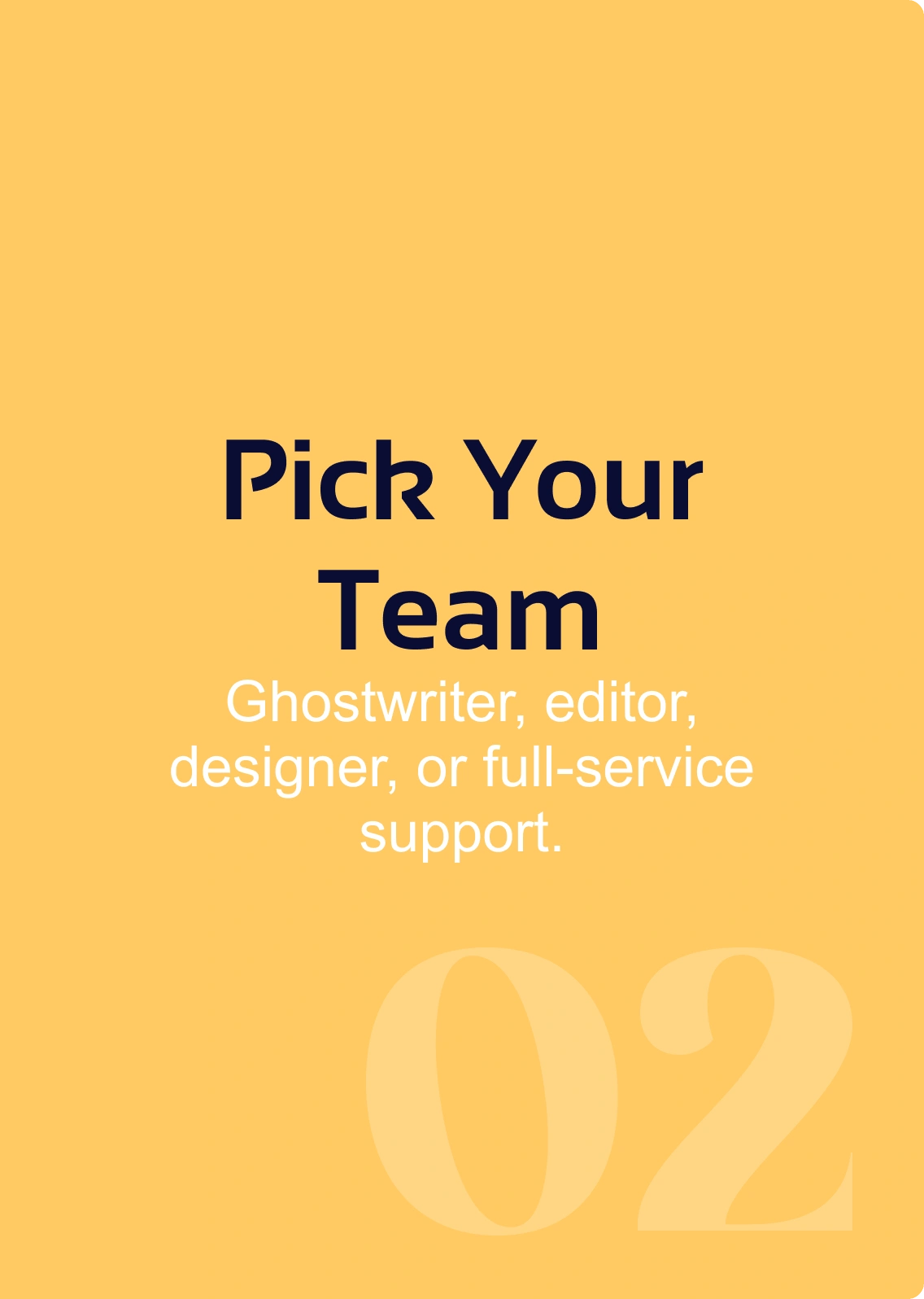 Pick Your Team